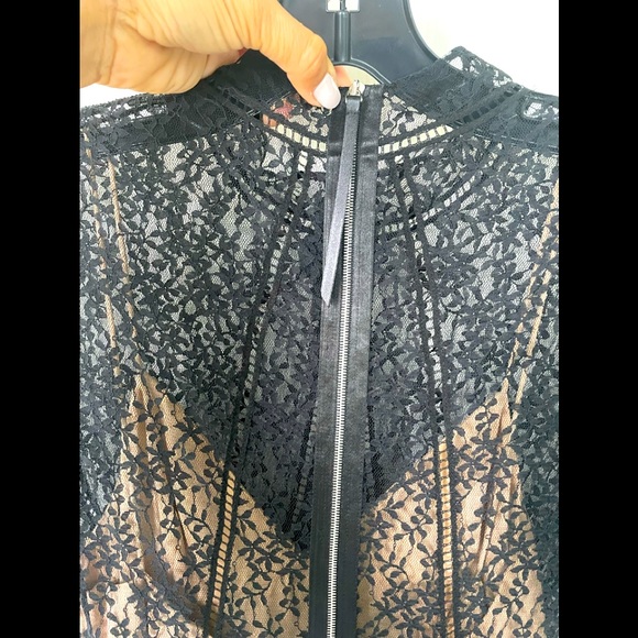 Alexander Wang Lace Drop Waits Mini Dress - Picture 7 of 14